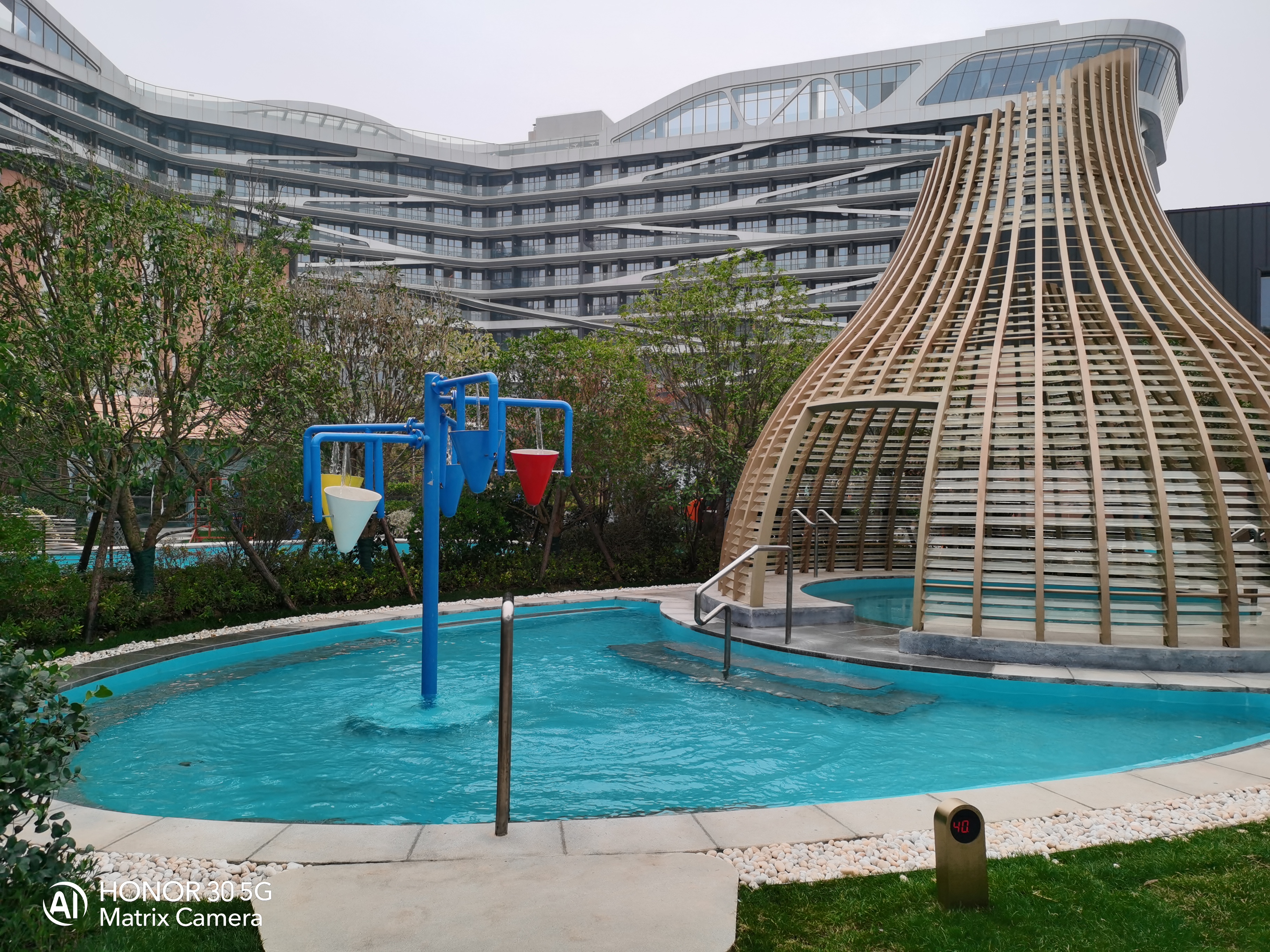 襄陽華僑城云海酒店溫泉泡池